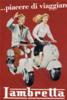 BIGLIETTO VINTAGE - LAMBRETTA