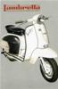 BIGLIETTO VINTAGE LAMBRETTA BIANCA