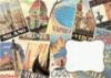 SET 4 BIGLIETTI CON BUSTA - CARTOLINE D'ITALIA