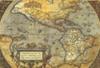 STAMPA ARTISTICA 33X44 - ORTELIUS AMERICHE
