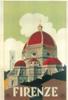 CARTA POSTER F.TO 50X70 - FIRENZE CUPOLA
