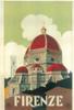 CARTA POSTER F.TO 50X70 FIRENZE CUPOLA