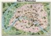 CARTA POSTER F.TO 50X70 - PARIGI MAPPA