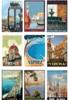 STAMPA VINTAGE 33X44 - CITTA' ITALIANE