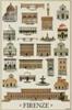 CARTA POSTER F.TO 50X70 - ARCHITETTURA FIRENZE