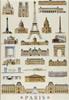 CARTA POSTER F.TO 50X70 - ARCHITETTURA PARIGI