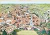CARTA POSTER F.TO 50X70 - FIRENZE MAPPA