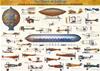 CARTA POSTER F.TO 50X70 - STORIA DELL'AVIAZIONE