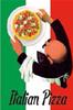 BIGLIETTO VINTAGE ITALIAN PIZZA