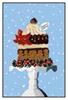 BIGLIETTO F.TO 9,5X13 - NATALE TORTA