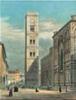CARTOLINA D'ARTE ITALIA - FIRENZE CAMPANILE