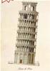 CARTOLINA ARCHITETTURA - PISA TORRE PENDENTE