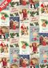 CARTA POSTER F.TO 50X70 NATALE VINTAGE