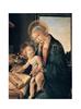 STAMPA SACRA 33X44 - BOTTICELLI MADONNA DEL LIBRO