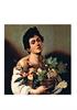 STAMPA ARTISTICA 33X44 - CARAVAGGIO FANCIULLO CON CANESTRO DI FRUTTA
