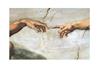 STAMPA ARTISTICA 33X44 - MICHELANGELO CREAZIONE - PARTICOLARE