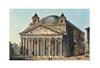STAMPA ARTISTICA 33X44 - ROMA PANTHEON