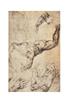 STAMPA DISEGNI 33X44 - MICHELANGELO STUDIO DI NUDI