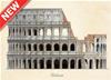 CARTOLINA D'ARTE COLOSSEO ARCHITETTURA