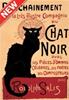 MAGNETE 5,2X7,7 CHAT NOIR