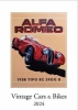 CALENDARIO 2024 35X50 VINTAGE CARS & BIKE