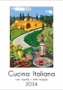 CALENDARIO 2024 35X50 CUCINA ITALIANA