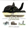 CALENDARIO 31X32 ITALIA GATTO NERO