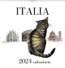 CALENDARIO 31X32 ITALIA GATTO ORO