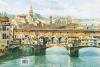 QUADERNO 17X24 FOGLI A RIGHE - FIRENZE PONTE VECCHIO