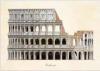 CARTOLINA ARCHITETTURA COLOSSEO ORIZZONTALE