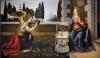 CARTOLINA ARTISTICA LEONARDO - ANNUNCIAZIONE