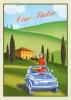CARTOLINA D'ARTE VINTAGE - 500 BLU