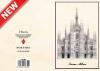 QUADERNO 10X14 FOGLI BIANCHI - ARCHITETTURA MILANO DUOMO