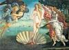 BIGLIETTO VINTAGE BOTTICELLI NASCITA DI VENERE