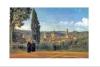STAMPA ARTISTICA 33X44 - FIRENZE VEDUTA - COROT