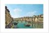 STAMPA ARTISTICA 33X44 - FIRENZE PONTE VECCHIO - BELLOTTO