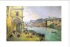 STAMPA ARTISTICA 33X44 - FIRENZE VEDUTA DELL'ARNO - BURCI