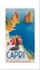 STAMPA VINTAGE 33X44 - CAPRI