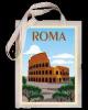 BORSA IN TELA ROMA VINTAGE