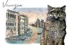 POCHETTE PISA GATTO E TORRE