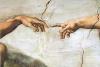 CARTA POSTER F.TO 50X70 - MICHELANGELO CREAZIONE PARTICOLARE