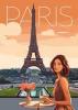 CARTOLINA D'ARTE FRANCIA - TOUR EIFFEL VINTAGE