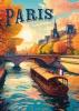 CARTOLINA D'ARTE FRANCIA - PARIGI LA SENNA