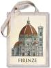BORSA IN TELA - ARCHITETTURA FIRENZE DUOMO  