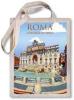 BORSA IN TELA - ROMA FONTANA DI TREVI  