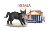 POCHETTE GATTI ROMA PANTHEON