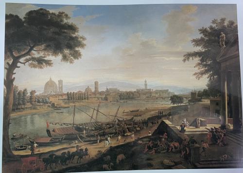 STAMPA BOTANICA 33X44 - FIRENZE VISTA PIGNONE