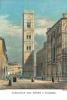 CARTOLINA D'ARTE ITALIA - FIRENZE CAMPANILE